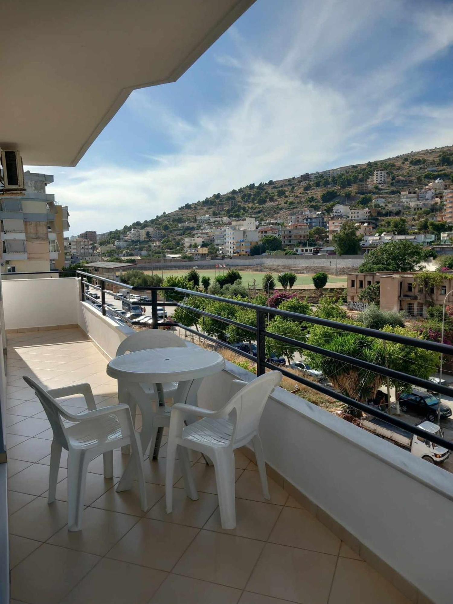 Caldera Vista Apartaments Sarandë エクステリア 写真